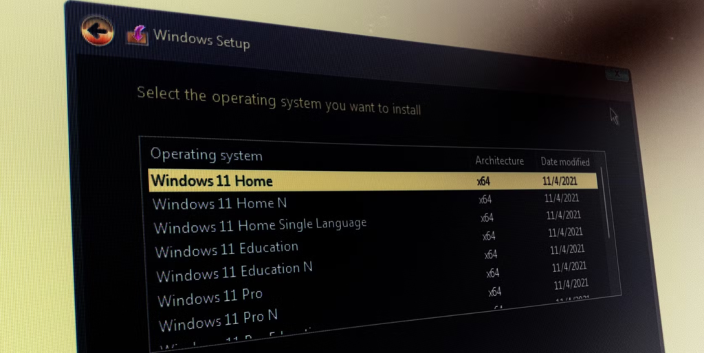 namestitev programske opreme